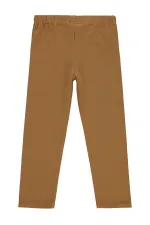 Collants marron pour filles de 6 à 9 ans - Lot