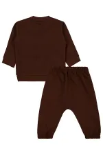 Bebek Takım 0-24 Ay Kahverengi - Paket