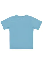 T-shirt garçon, 2-5 ans, turquoise - Lot