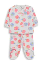 Bebek Pijama Takımı 0-24 Ay Ekru - Paket