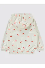 Kız Çocuk Yağmurluk 2-5 Yaş Ekru - Paket