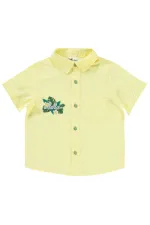 Costume beige pour garçon de 2 à 5 ans - Emballage