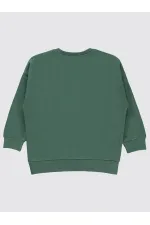 Erkek Çocuk Sweatshirt 2-5 Yaş Soft Haki - Paket