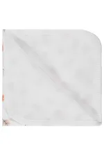 Ensemble couverture et lange pour bébé 0-24 mois, écru - Emballage