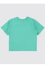 Lot de T-shirts pour garçons de 6 à 9 ans, couleur menthe