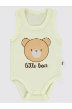 Body bébé à boutons-pression 0-24 mois ivoire - Lot