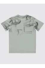 T-shirt garçon 6-9 ans écru - Emballage