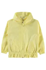 Kız Çocuk Yağmurluk 6-9 Yaş Sarı - Paket