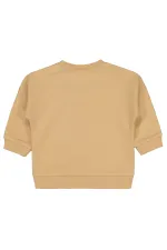 Bebek Sweatshirt 0-24 Ay Sütlükahve - Paket