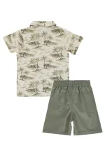 Ensemble d'équipe garçon 2-5 ans kaki - Pack