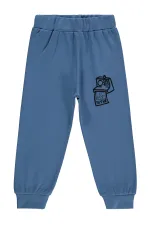 Erkek Çocuk Eşofman Altı Km 2-5 Yaş İndigo - Paket