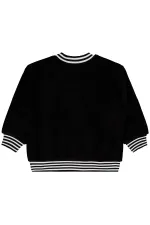 Erkek Çocuk Sweatshirt 2-5 Yaş Siyah - Paket