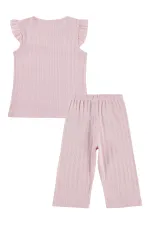 Kız Çocuk Pijama Takımı 10-13 Yaş Pembe - Paket