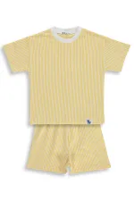 Erkek Çocuk Takım 2-5 Yaş Sarı - Paket