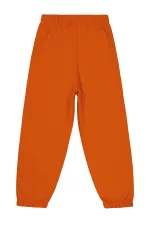 Erkek Çocuk Eşofman Altı 2-5 Yaş Koyu Oranj - Paket