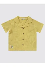 Erkek Çocuk Takım 2-5 Yaş Soft Hardal - Paket