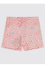 Kız Çocuk Şort 6-9 Yaş Pembe Şerbet - Paket