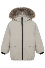 Boy's Coat 2-5 Years Old Stone Color - Package