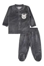 Baby Pajama Set 0-24 Months Dark Gray - Pack