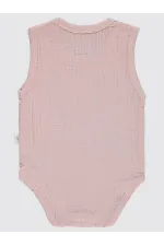 Bebek Çıtçıtlı Badi 0-24 Ay Pembe - Paket