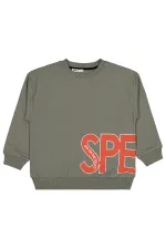 Ensemble de survêtement garçon 6-9 ans kaki clair - Emballage