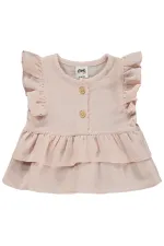 Bebek Takım 6-18 Ay Pudra - Paket