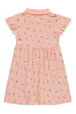 Kız Çocuk Jile ve Elbise 6-9 Yaş Açık Somon - Paket