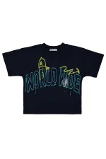 Erkek Çocuk Tişört 2-5 Yaş Lacivert - Paket