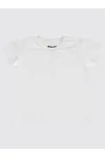 Lot de T-shirts blancs pour bébé (0-24 mois)