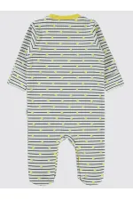 Grenouillères bébé 0-24 mois jaunes - Emballage