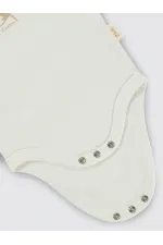 Body bébé à boutons-pression 0-24 mois écru - Emballage