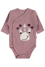 Bebek Çıtçıtlı Badi 0-24 Ay Kahve - Paket