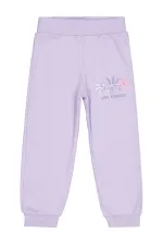 Girls Tracksuit Bottoms 2-5 Years Lilac - Package