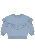 Girl's Sweatshirt 10-13 Years Blue - Package