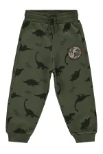 Pantalon de survêtement garçon, 2-5 ans, kaki foncé - Lot