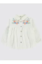 Girl's Shirt 2-5 Years Old Ecru - Package