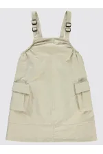 Girl's Vest and Dress 6-9 Years Beige - Package