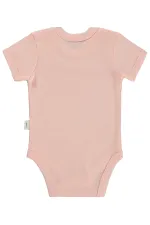 Bebek Çıtçıtlı Badi 0-24 Ay Soft Pembe - Paket