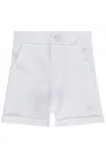 Baby Shorts 0-24 Months White - Pack