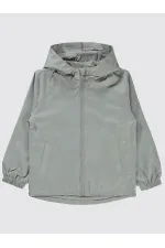 Erkek Çocuk Yağmurluk 6-9 Yaş Gri - Paket