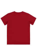 Erkek Çocuk Tişört 2-5 Yaş Kırmızı - Paket