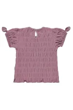 Lot de T-shirts bébé 0-24 mois Lilas