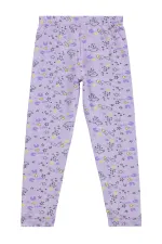 Girls' Leggings Km 6-9 Years Purple - Pack Girls' Leggings Km 6-9 Years Purple - Pack