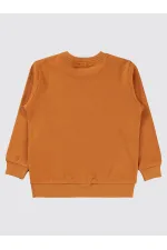 Sweat-shirt garçon 2-5 ans orange foncé - Emballage