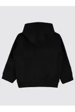 Erkek Çocuk Sweatshirt 6-9 Yaş Siyah - Paket