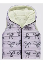 Kız Çocuk Yelek 6-9 Yaş Nazik Lavanta - Paket