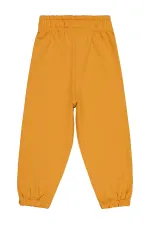 Boys Tracksuit Bottoms 2-5 Years Old Soft Orange - Package