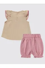 Bebek Takım 0-24 Ay Bej - Paket