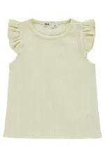 Kız Çocuk Pijama Takımı 2-5 Yaş Sarı - Paket