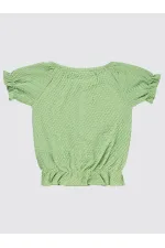 Girls T-Shirt 2-5 Years Old Green Fig - Package